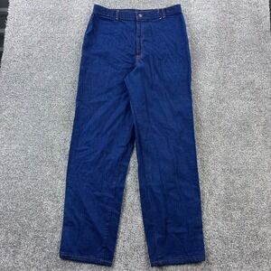 Vintage 80s Levi's Jeans Women's 16x32‎ Blue Dark Wash Denim Diamond High Waist